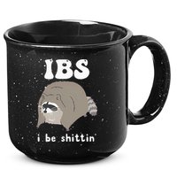 IBS I Be Shittin' Raccoon Funny 15oz Campfire Ceramic Mug