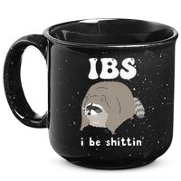 IBS I Be Shittin' Raccoon Funny 15oz Campfire Ceramic Mug