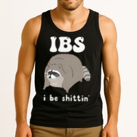IBS I Be Shittin' Raccoon Funny Tank Top