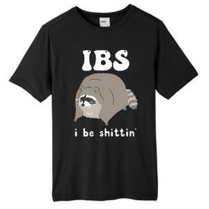 IBS I Be Shittin' Raccoon Funny Tall Fusion ChromaSoft Performance T-Shirt