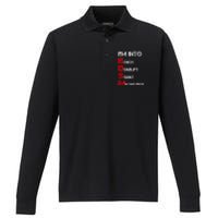 IM Into Bdsm Bench Squat Deadlift Military Press Performance Long Sleeve Polo