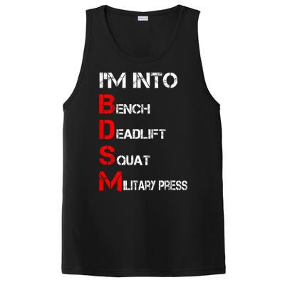 IM Into Bdsm Bench Squat Deadlift Military Press PosiCharge Competitor Tank