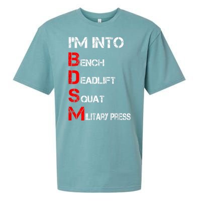 IM Into Bdsm Bench Squat Deadlift Military Press Sueded Cloud Jersey T-Shirt