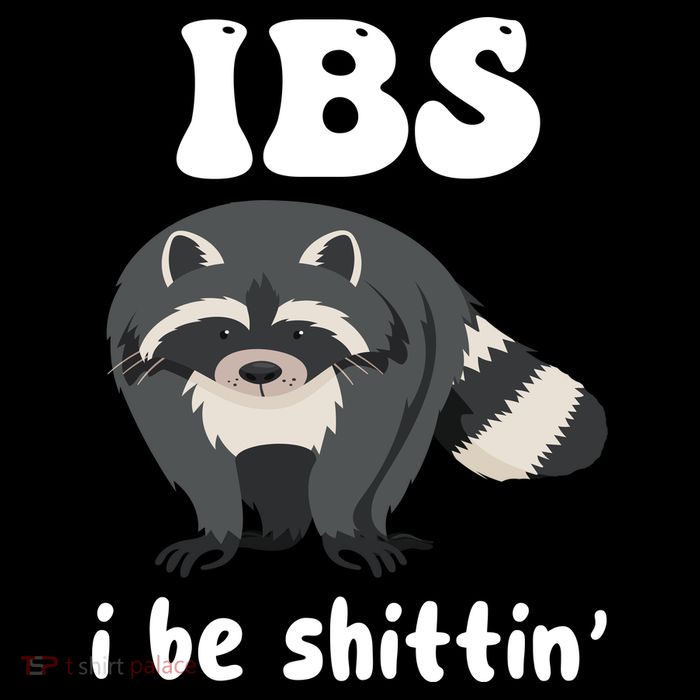 Ibs I Be Shittin Funny Joke Raccoon Impact Tech Backpack
