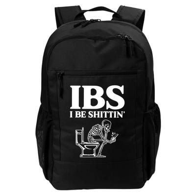 Ibs I Be Shittin Funny Skeleton Backpack