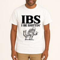 Ibs I Be Shittin Funny Skeleton Tall T-Shirt