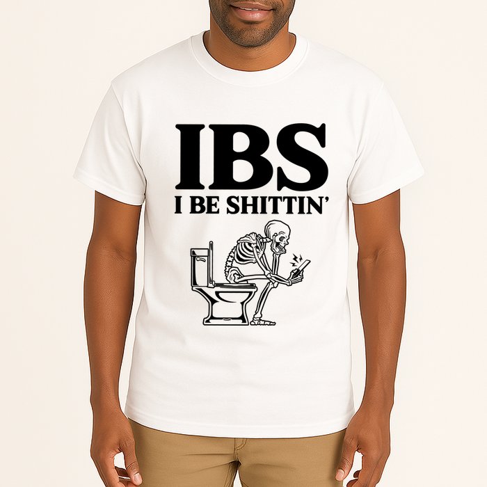 Ibs I Be Shittin Funny Skeleton Tall T-Shirt