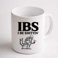 Ibs I Be Shittin Funny Skeleton Mug