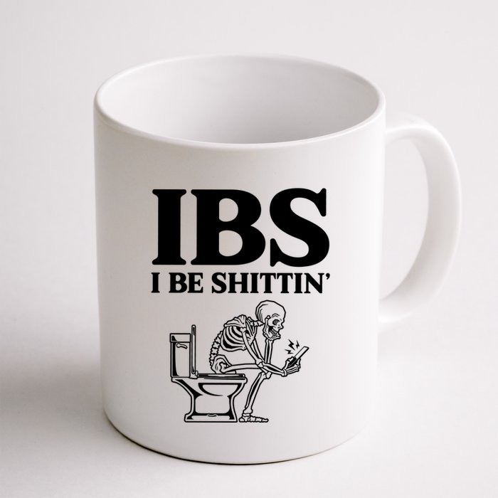 Ibs I Be Shittin Funny Skeleton Mug
