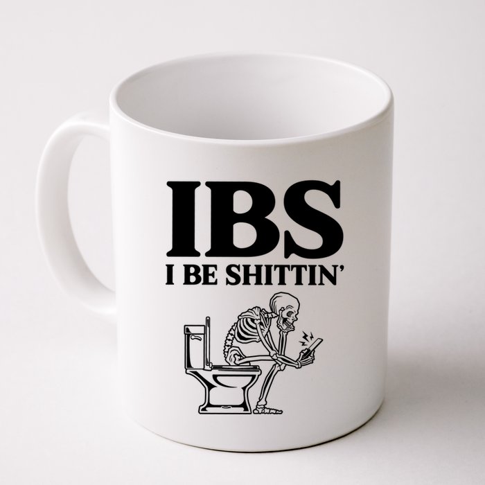 Ibs I Be Shittin Funny Skeleton Mug