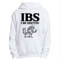 Ibs I Be Shittin Funny Skeleton Urban Pullover Hoodie