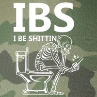 Ibs I Be Shittin Irritable Bowel Syndrome Funny Legacy Tie Dye Trucker Hat