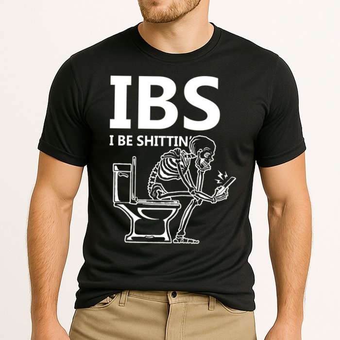 Ibs I Be Shittin Irritable Bowel Syndrome Funny Cooling Performance Crew T-Shirt