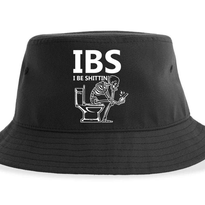 Ibs I Be Shittin Irritable Bowel Syndrome Funny Sustainable Bucket Hat