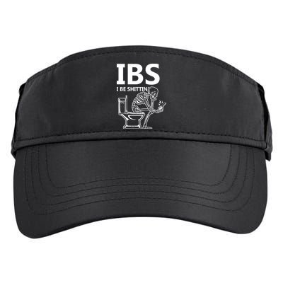 Ibs I Be Shittin Irritable Bowel Syndrome Funny Adult Drive Performance Visor