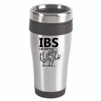 Ibs I Be Shittin Irritable Bowel Syndrome Funny 16oz Travel Tumbler