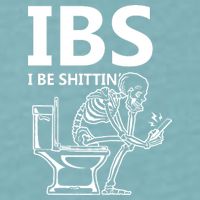 Ibs I Be Shittin Irritable Bowel Syndrome Funny Sueded Cloud Jersey T-Shirt