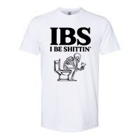 Ibs I Be Shittin Funny Skeleton Softstyle CVC T-Shirt