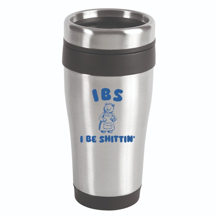 Ibs I Be Shittin 16oz Travel Tumbler
