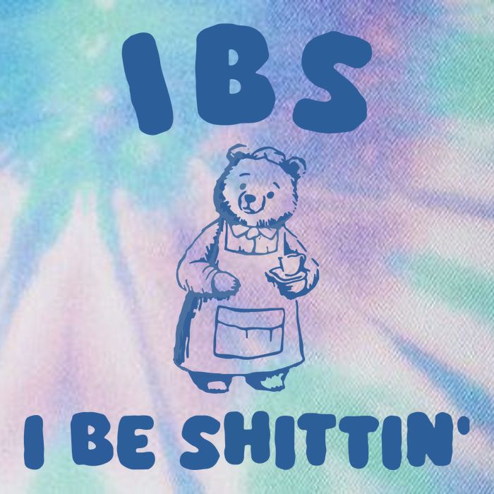 Ibs I Be Shittin Legacy Tie Dye Trucker Hat