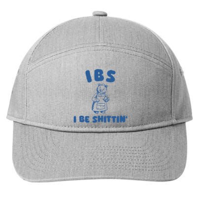 Ibs I Be Shittin 7-Panel Snapback Hat