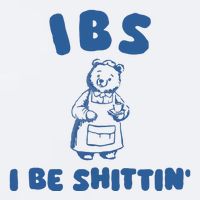 Ibs I Be Shittin Sueded Cloud Jersey T-Shirt