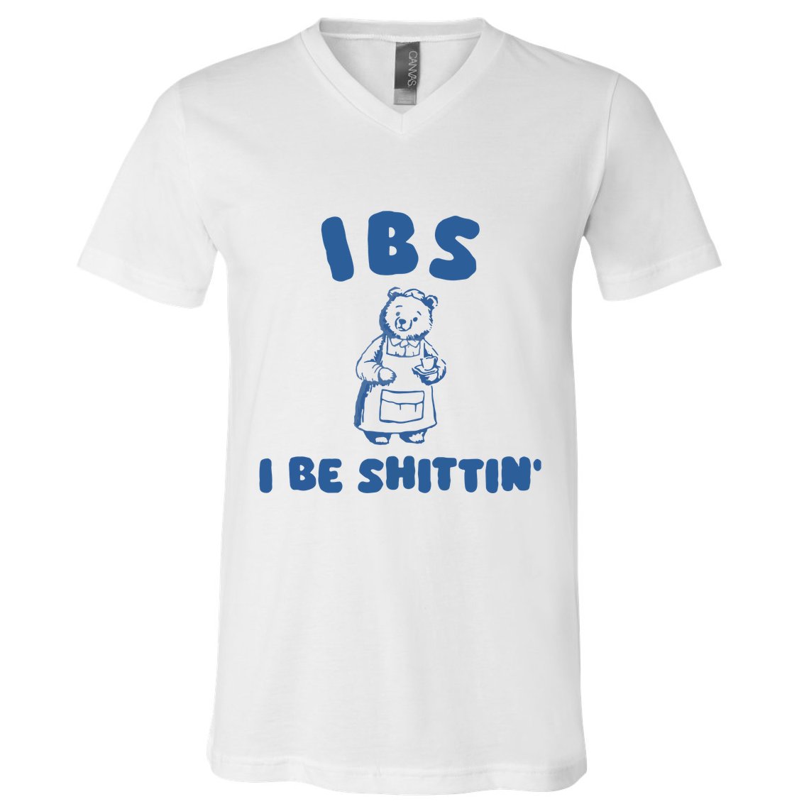 Ibs I Be Shittin V-Neck T-Shirt