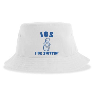 Ibs I Be Shittin Sustainable Bucket Hat