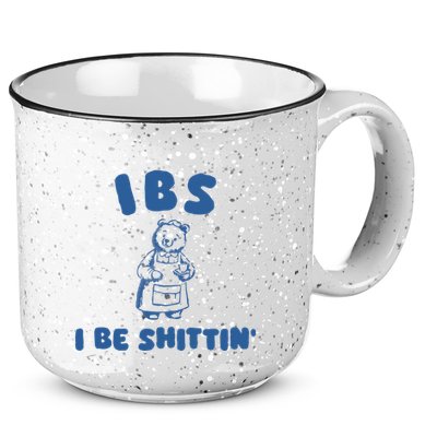 Ibs I Be Shittin 15oz Campfire Ceramic Mug