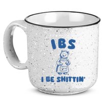 Ibs I Be Shittin 15oz Campfire Ceramic Mug