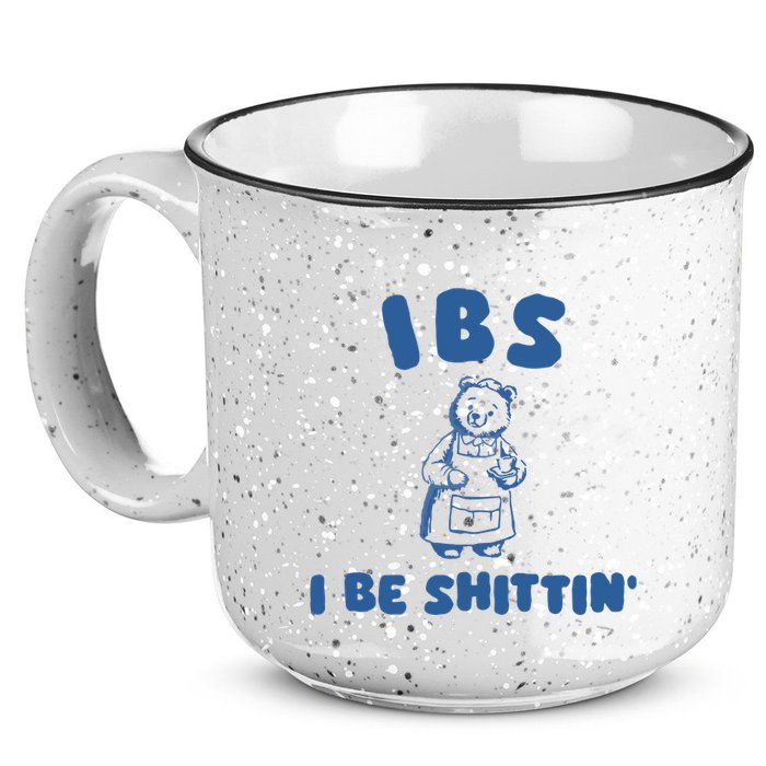 Ibs I Be Shittin 15oz Campfire Ceramic Mug