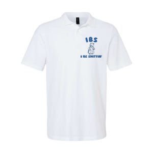 Ibs I Be Shittin Softstyle Adult Sport Polo