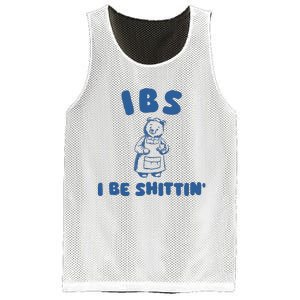 Ibs I Be Shittin Mesh Reversible Basketball Jersey Tank