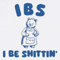 Ibs I Be Shittin Cooling Performance Long Sleeve Crew