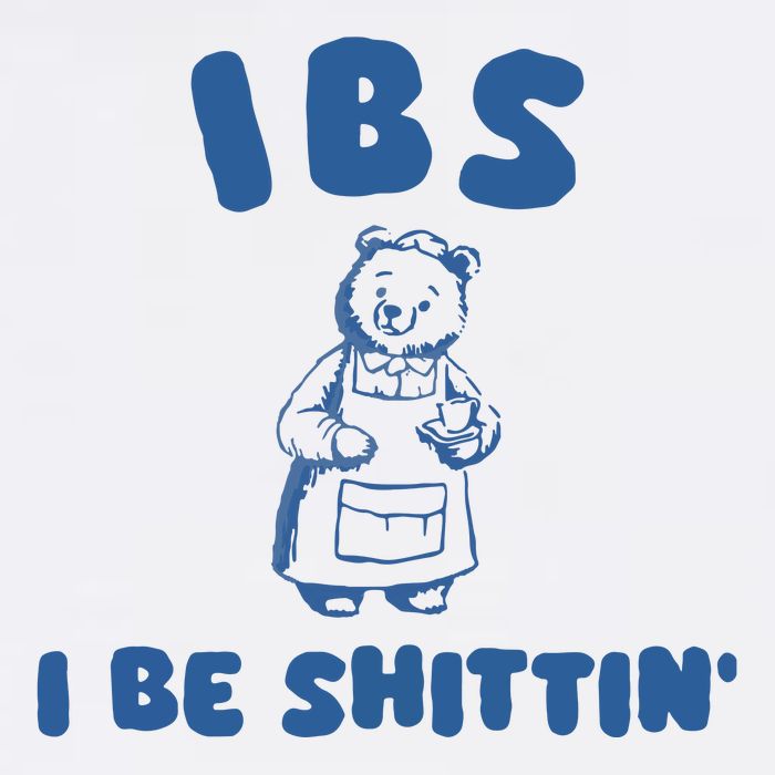 Ibs I Be Shittin Cooling Performance Long Sleeve Crew