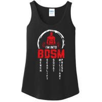 Im Into BDSM Bench Deadlift Squat Military Press Workout Ladies Essential Tank