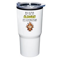 If Its Clogged Im Involved Funny Embarrassing Tumbler