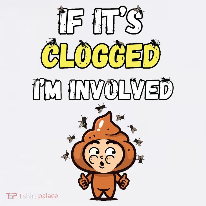 If Its Clogged Im Involved Funny Embarrassing Short Acrylic Beanie