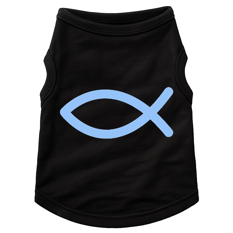 Ichthys Ichthus Christian Symbol Jesus Fish Doggie Tank