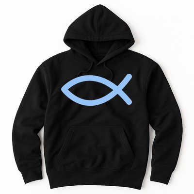 Ichthys Ichthus Christian Symbol Jesus Fish Hoodie