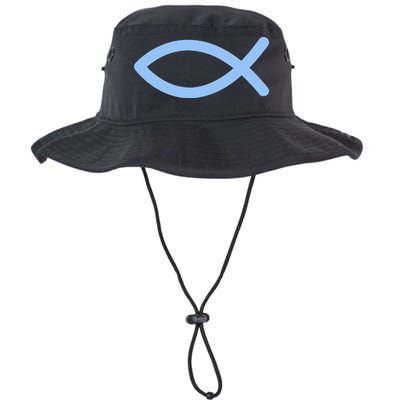 Ichthys Ichthus Christian Symbol Jesus Fish Bucket Hat