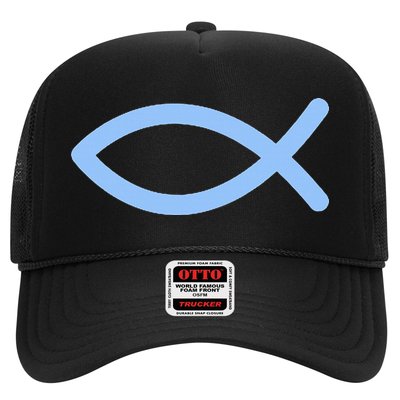 Ichthys Ichthus Christian Symbol Jesus Fish Trucker Hat