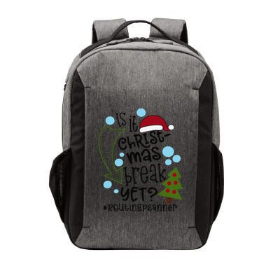 Is It Christmas Break Yet Routing Peanner Vector Backpack