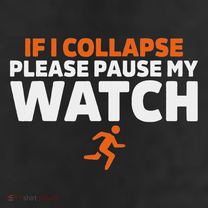 If I Collapse Please Pause My Watch Marathon Runner Running Adult Drive Performance Visor
