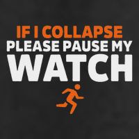 If I Collapse Please Pause My Watch Marathon Runner Running Trucker Hat
