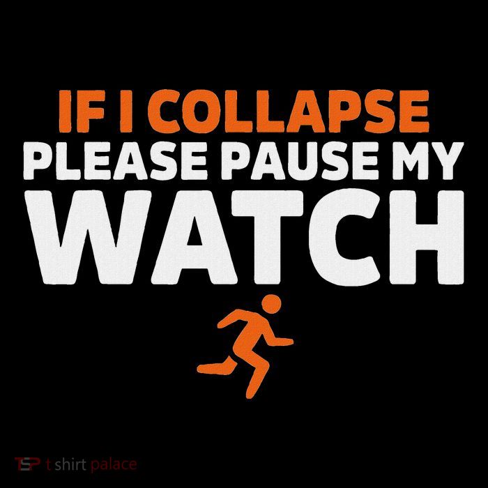 If I Collapse Please Pause My Watch Marathon Runner Running Kids T-Shirt