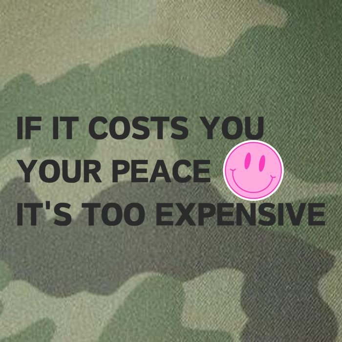 If It Costs You Your Peace ItS Too Expensive Legacy Tie Dye Trucker Hat