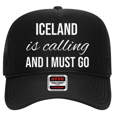 Iceland Is Calling And I Must Go Vacation Roots Iceland Trucker Hat