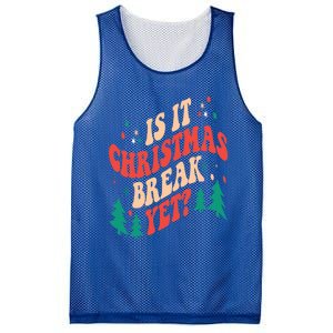 Is It Christmas Break Yet Gift Mesh Reversible Basketball Jersey Tank