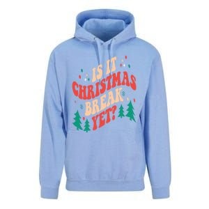 Is It Christmas Break Yet Gift Unisex Surf Hoodie